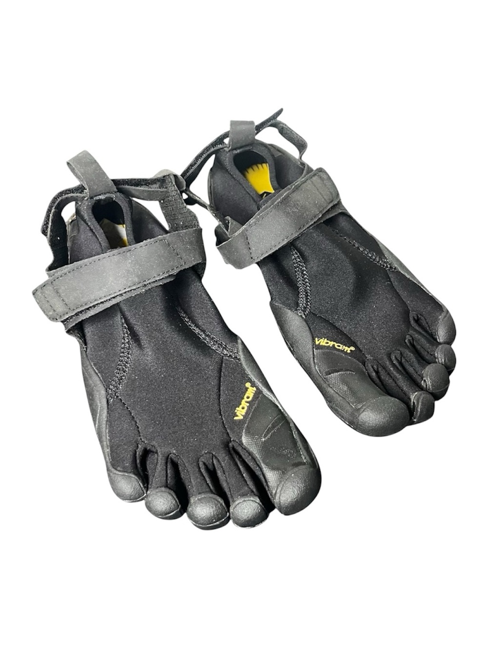Vibram Black Five Fingers Athletic Barefoot Minimalist Shoes W138 Flow